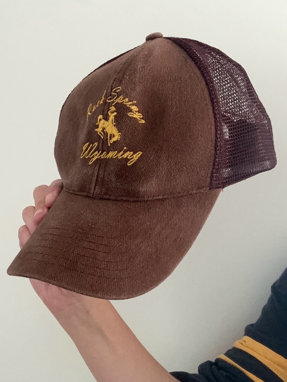 Vintage Rock Springs Wyoming Trucker Hat